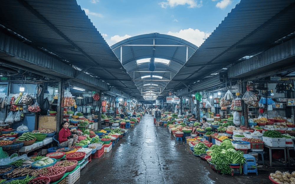 Khu chợ đầu mối này cũng là nguồn cảm hứng dồi dào cho bao người đam mê nhiếp ảnh (Nguồn: Internet)